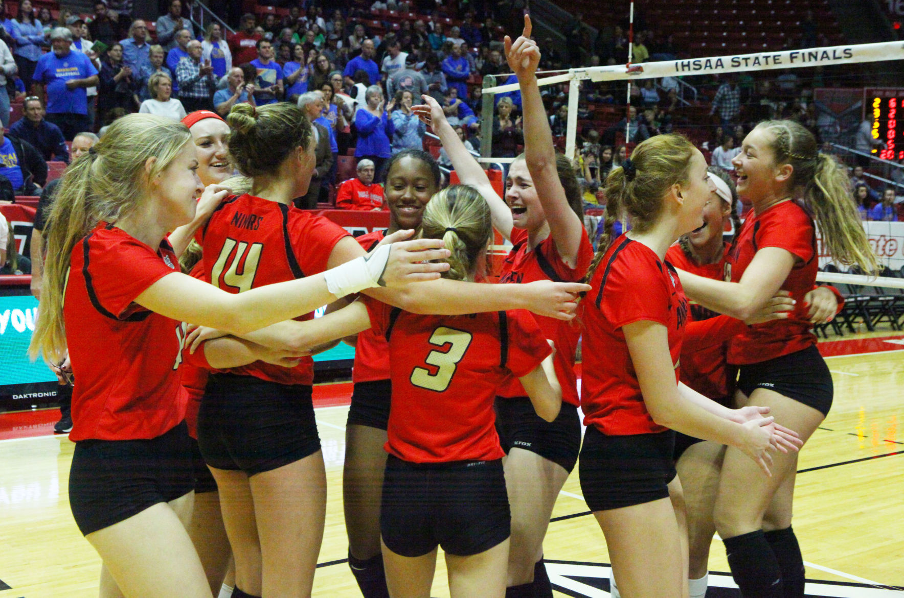 Volleyball Class 2A State Finals - Andrean vs. Christian Academy of Indiana